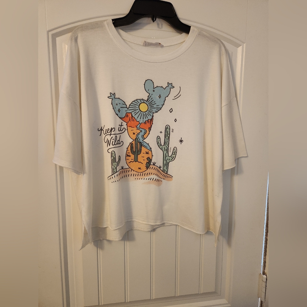 Keep it wild cactus/desert shirt